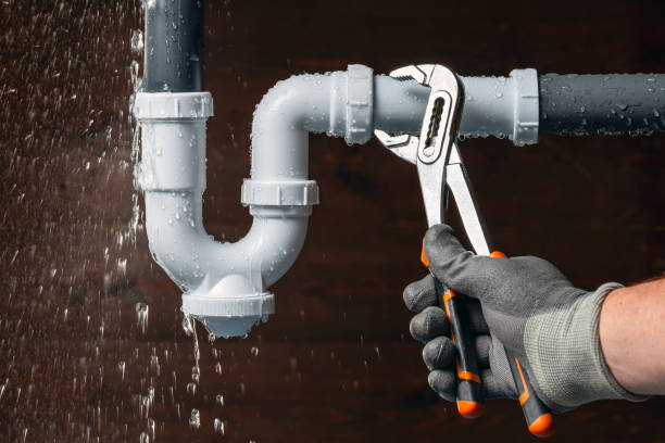 Professional Leak Detection technician working in Channahon, IL